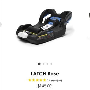 Latch base for doona car seat